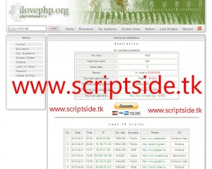 phpWebStatus Sayaç Scripti Demo